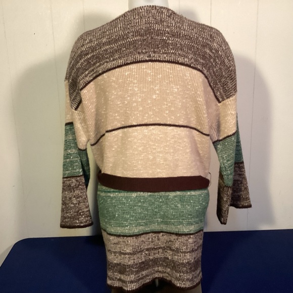 Vintage Boho Bealted Cardigan Sweater Womens by Russ size Medium - Picture 4 of 6